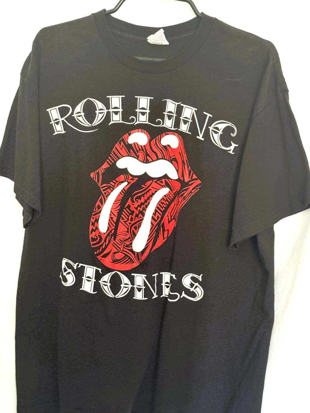 Rolling Stones X Tattoo Tee, Vintage-style, Cotton, size XL